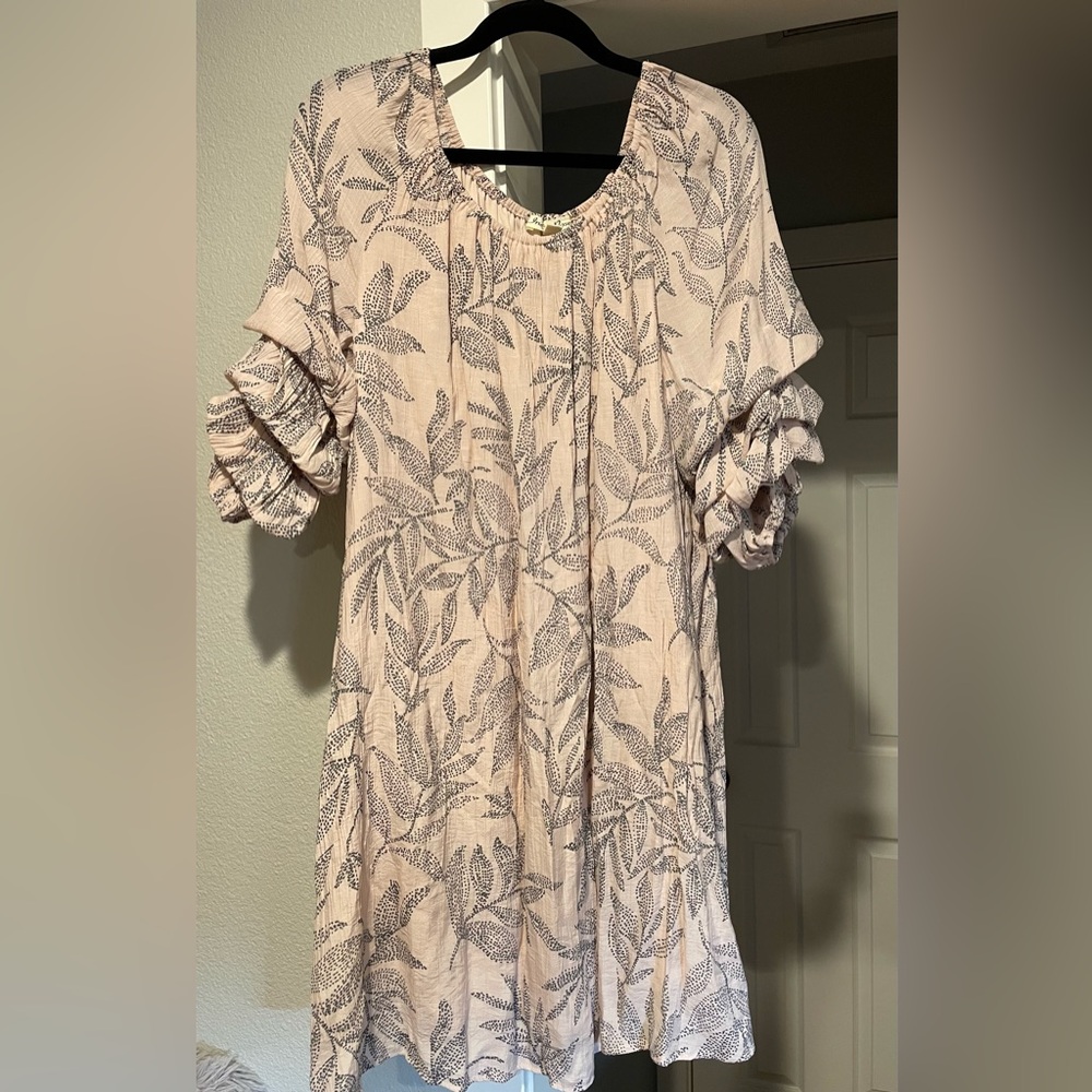 Floral Print Mini Dress